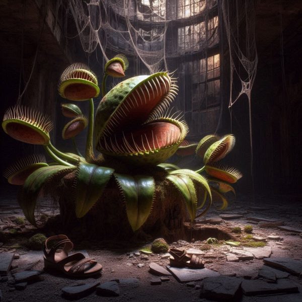 Venus Fly Trap with multiple heads